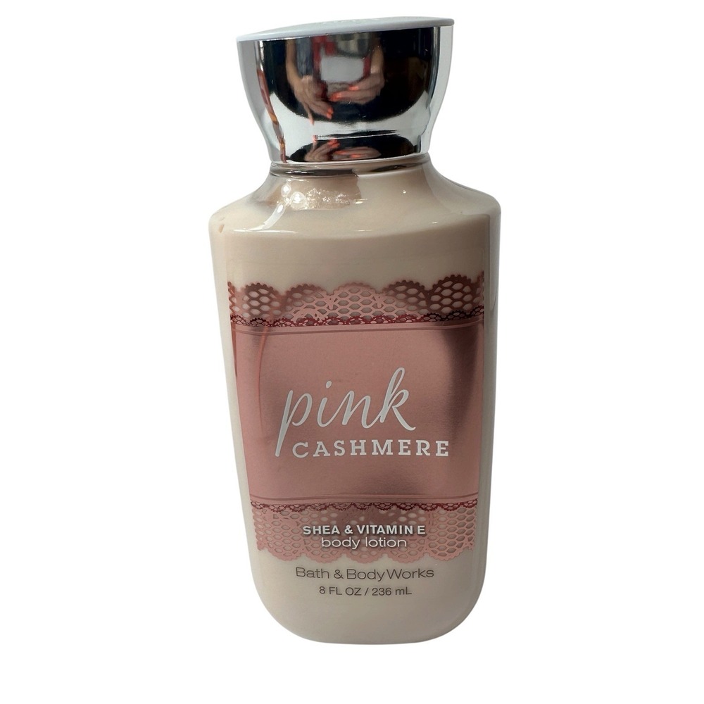 Bath & Body Works Pink Cashmere Shower Gel 10 oz Body Lotion 8 oz Set Retired - Picture 3 of 13